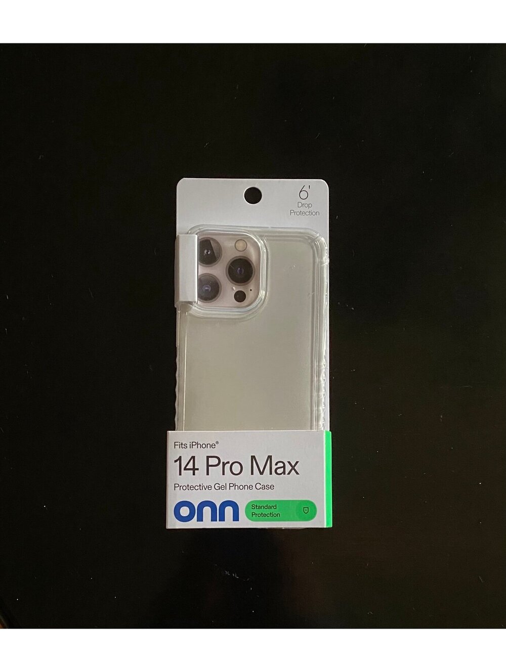 Onn Case for iPhone 14 Pro Max Clear